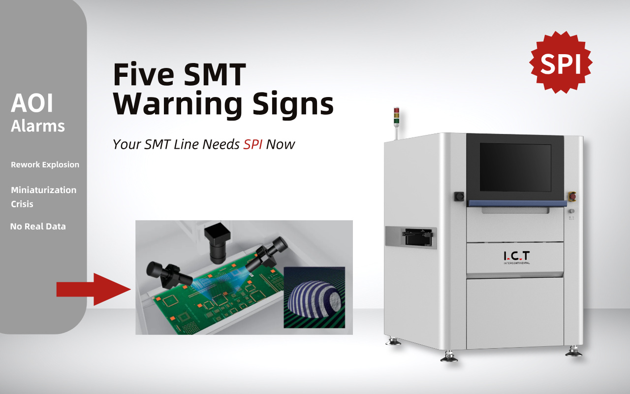 5 Warning Signs Your SMT Line Urgently Needs SPI 5 علامات تحذيرية يحتاج خط SMT الخاص بك إلى SPI بشكل عاجل