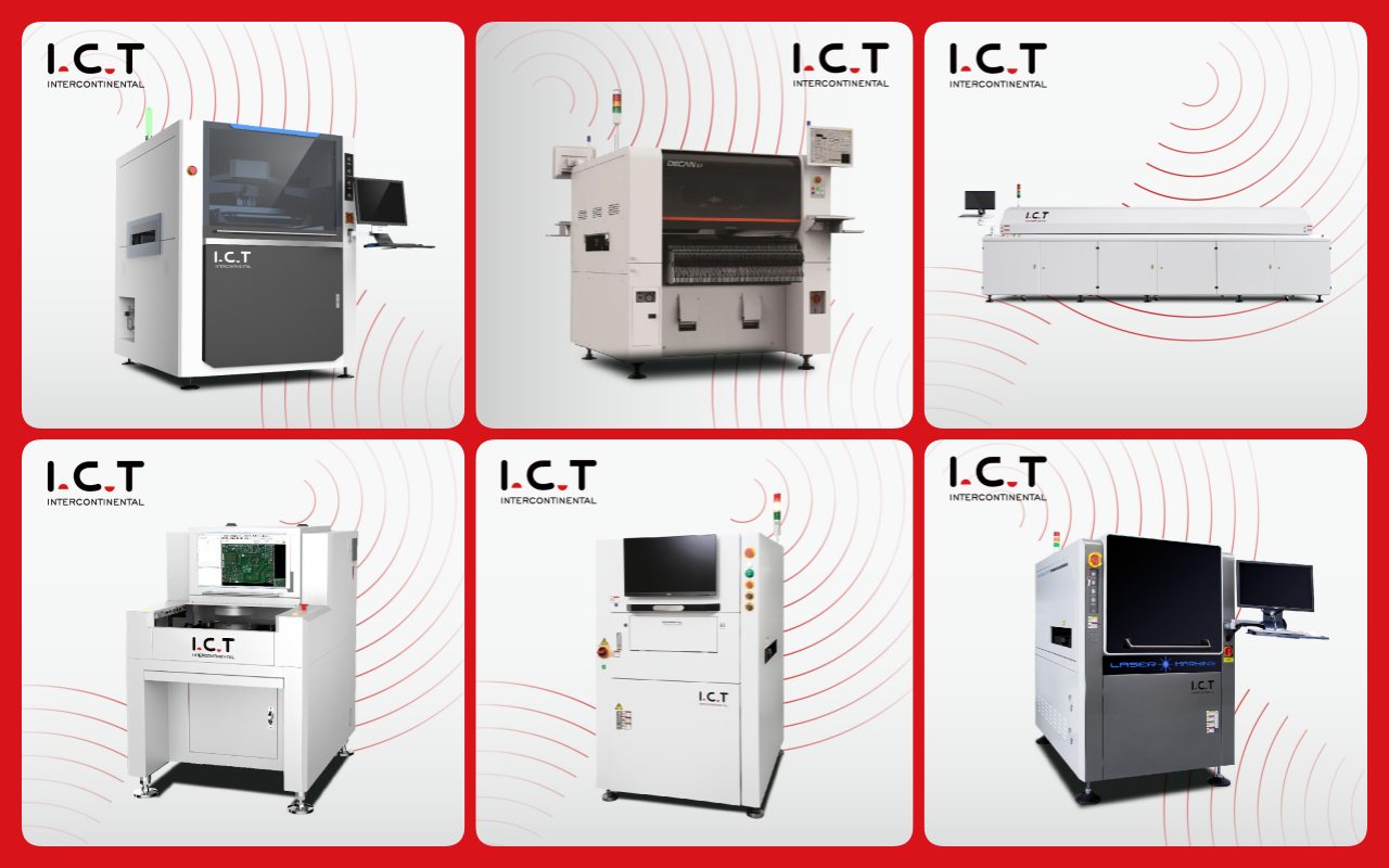 1 SMT Line with SMT Machine 05 1 خط SMT مع آلة SMT 05