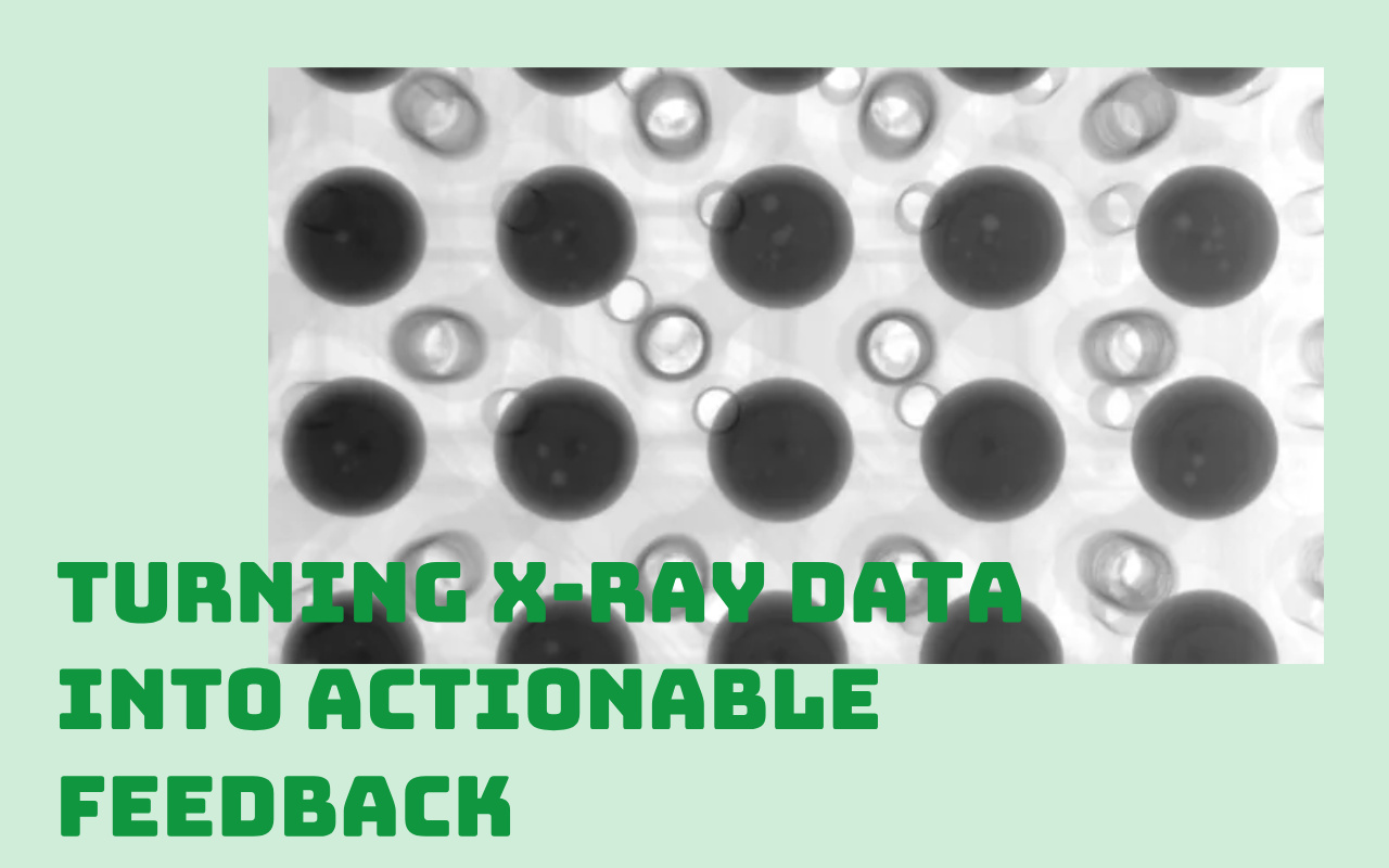 5. Practical X-ray Feedback Loop in Real Production 5. حلقة التغذية الراجعة العملية للأشعة السينية في الإنتاج الحقيقي