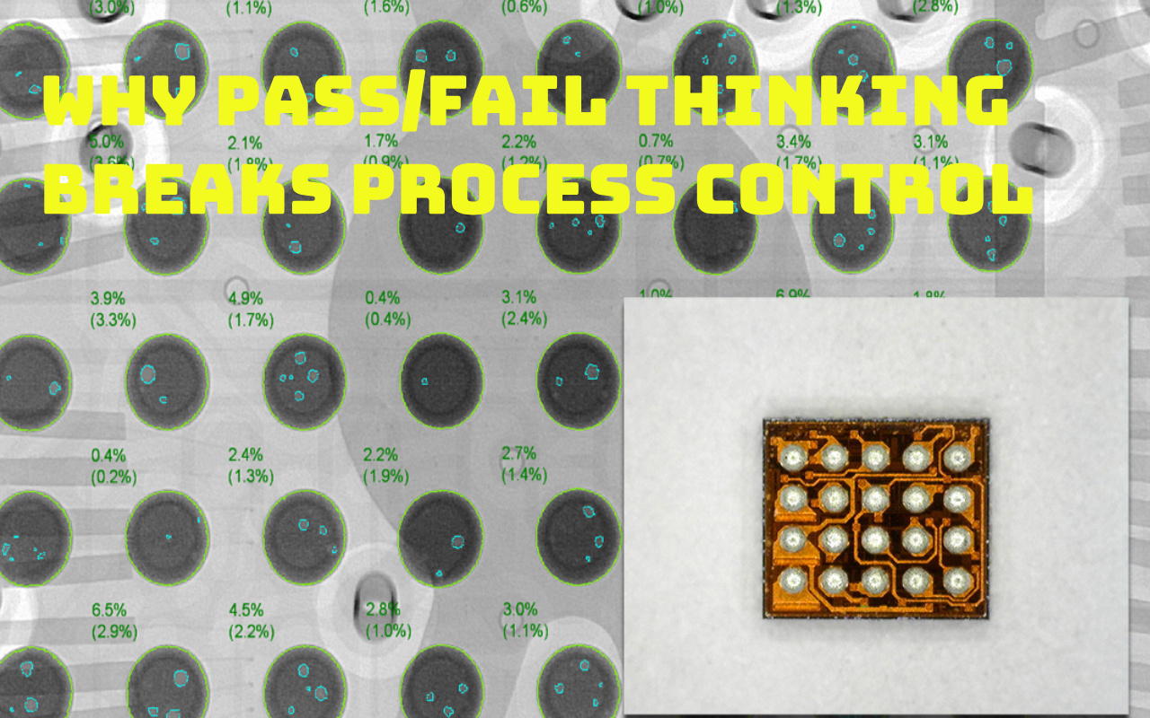 3. Stop Treating X-ray as a Pass:Fail Tool 3. توقف عن التعامل مع الأشعة السينية كأداة تمرير: فشل