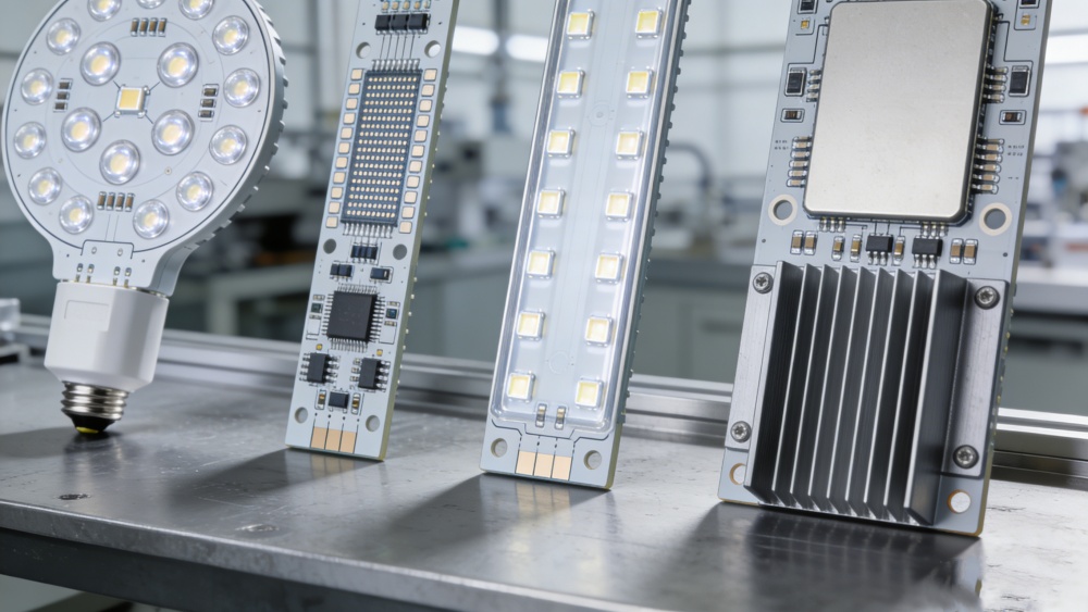 LED PCBs ثنائي الفينيل متعدد الكلور LED