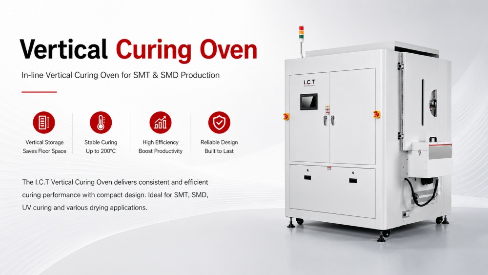 I.C.T Vertical Curing Oven فرن المعالجة العمودي لتكنولوجيا المعلومات والاتصالات