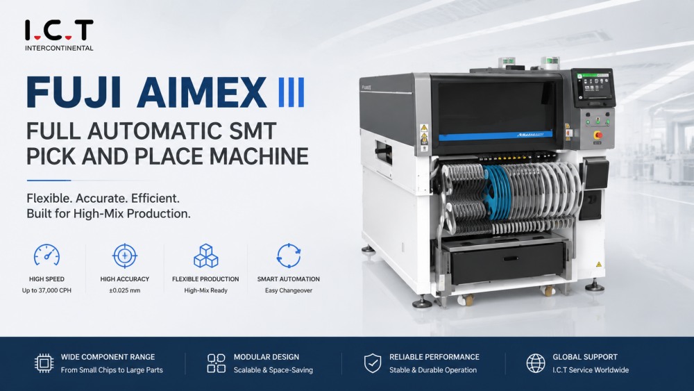 FUJI AIMEX III Smt Pick And Place Machine FUJI AIMEX III Smt ماكينة الالتقاط والوضع