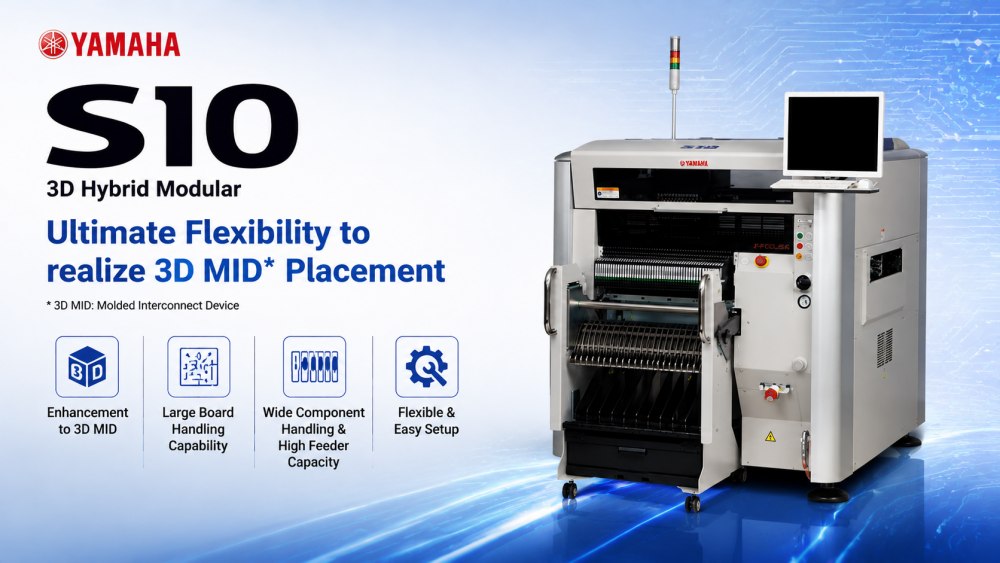 Yamaha S10 pick and place machine آلة الالتقاط والوضع ياماها S10