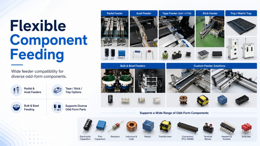 Flexible Component Feeding تغذية المكونات المرنة