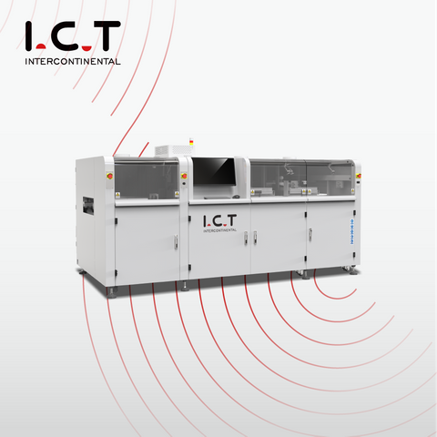 I.C.T-SS550 |آلة لحام الموجة الانتقائية الكاملة عبر الإنترنت 