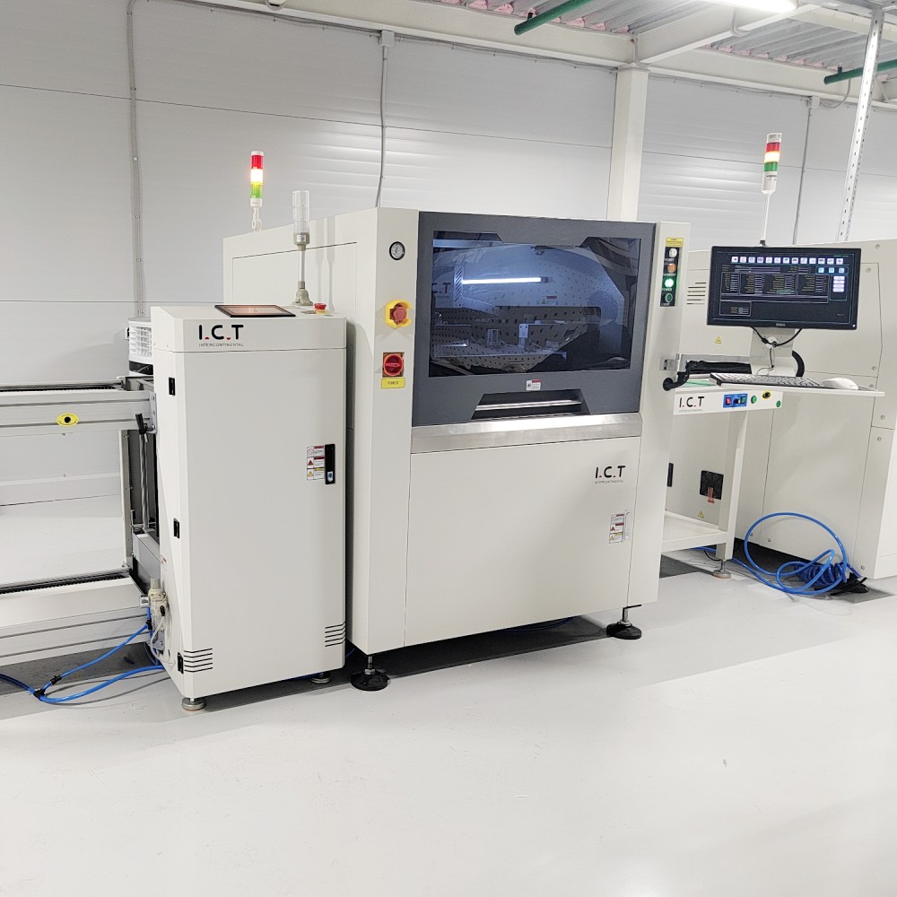 آي سي تي-6534 | آلة طباعة معجون اللحام SMT لتجميع ثنائي الفينيل متعدد الكلور