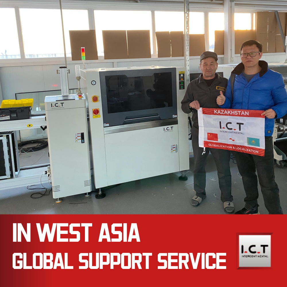 طابعة استنسل شبه أوتوماتيكية SMT PCB آلة طباعة لصق شبه أوتوماتيكية