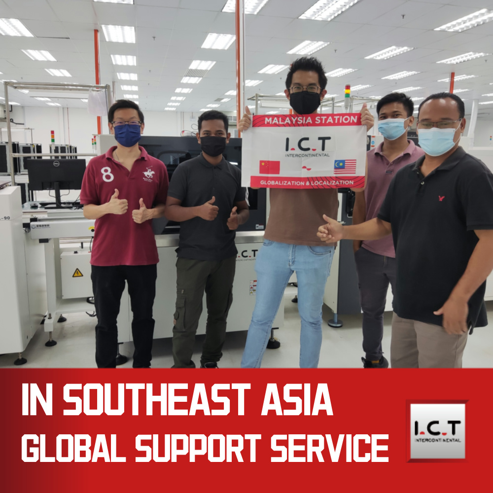 ICT-4034 عالي الجودة آلة طباعة SMT PCB عالية الجودة