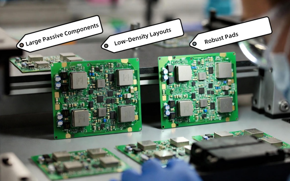 تصميمات SMT بسيطة للغاية أو كبيرة الحجم