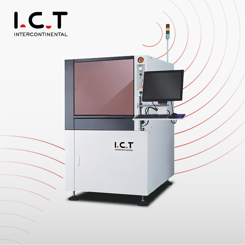 ICT SMT 2D رمز الباركود طابعة نافثة للحبر على ثنائي الفينيل متعدد الكلور