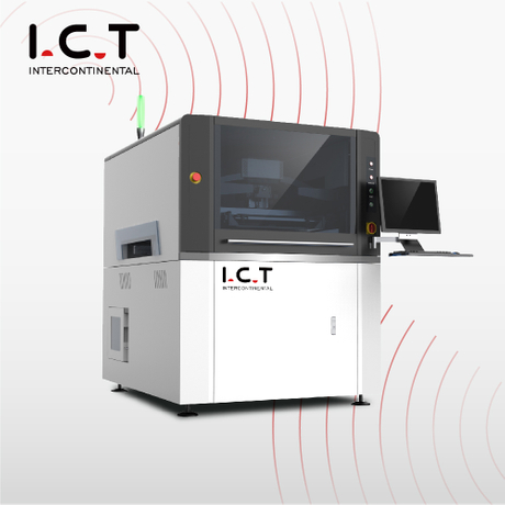 تكنولوجيا المعلومات والاتصالات |آلة الطباعة الأوتوماتيكية PCB شاشة لصق اللحام SMT