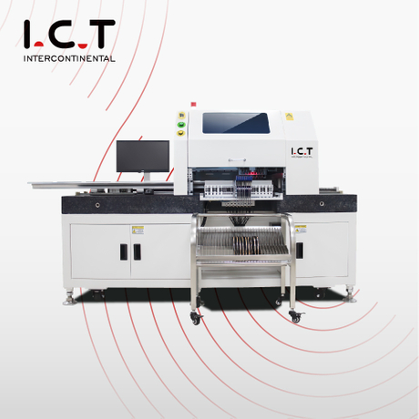 I.C.T-OFM8 |أفضل الشركات المصنعة لآلة اختيار ووضع الفراغ Smt لتجميع ثنائي الفينيل متعدد الكلور