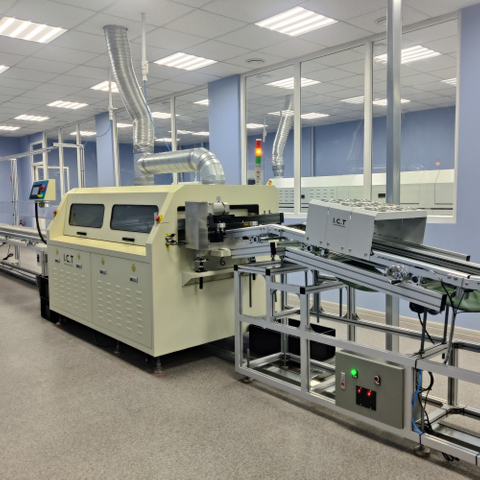 تكنولوجيا المعلومات والاتصالات-W2 | معدات لحام ذات موجة مزدوجة DIP أوتوماتيكية عالية الجودة وخالية من الرصاص