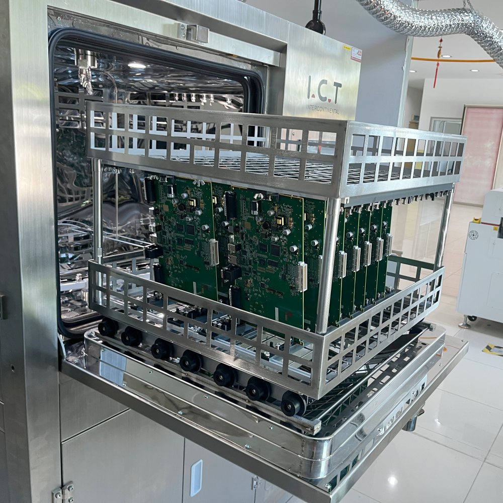 آي سي تي-6300 | آلة التنظيف عبر الإنترنت PCBA الأوتوماتيكية SMT