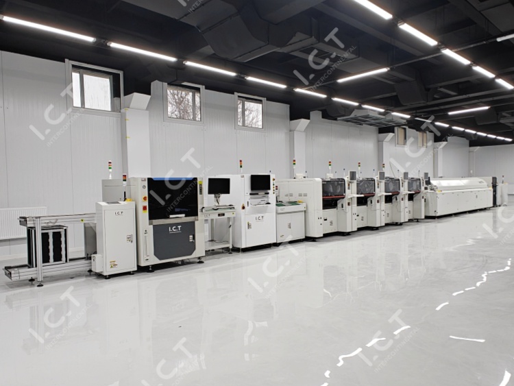 خط إنتاج تكنولوجيا المعلومات والاتصالات SMT في أوزبكستان