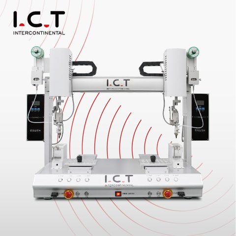 I.C.T-SR250DD |آلة روبوت لحام ثنائي الفينيل متعدد الكلور الأوتوماتيكية الرخيصة