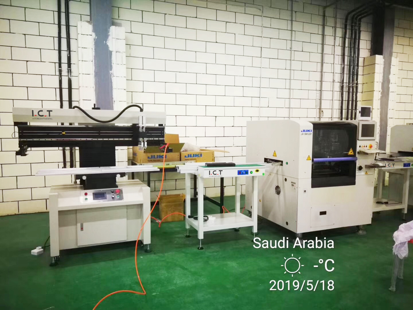 معدات فرن اللحام بإعادة التدفق الخالية من الرصاص SMT LED عالية الأداء