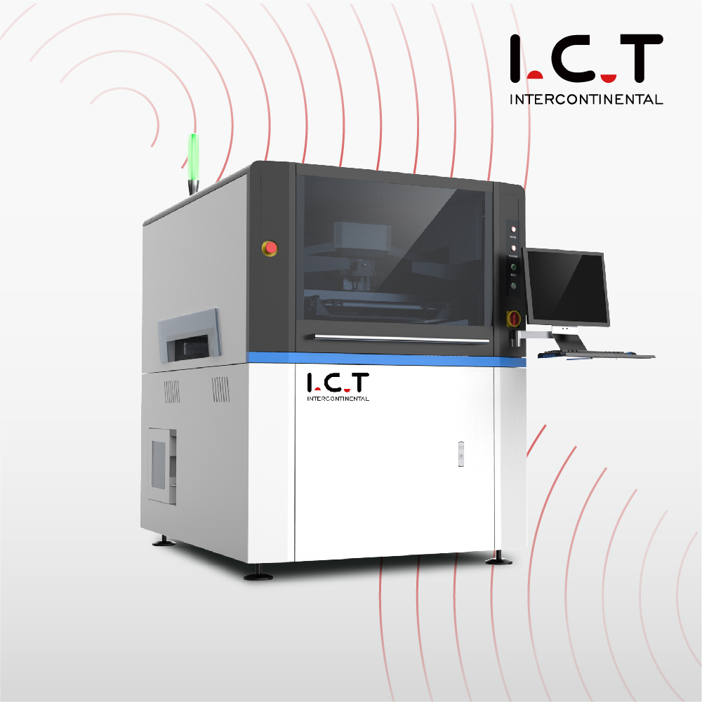 طابعة استنسل SMT SMT SMD أوتوماتيكية بالكامل موديل ICT-1200mm