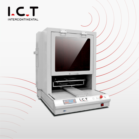 I.C.T-T420 |آلة الطلاء المطابقة لسطح المكتب SMT PCBA الأوتوماتيكية