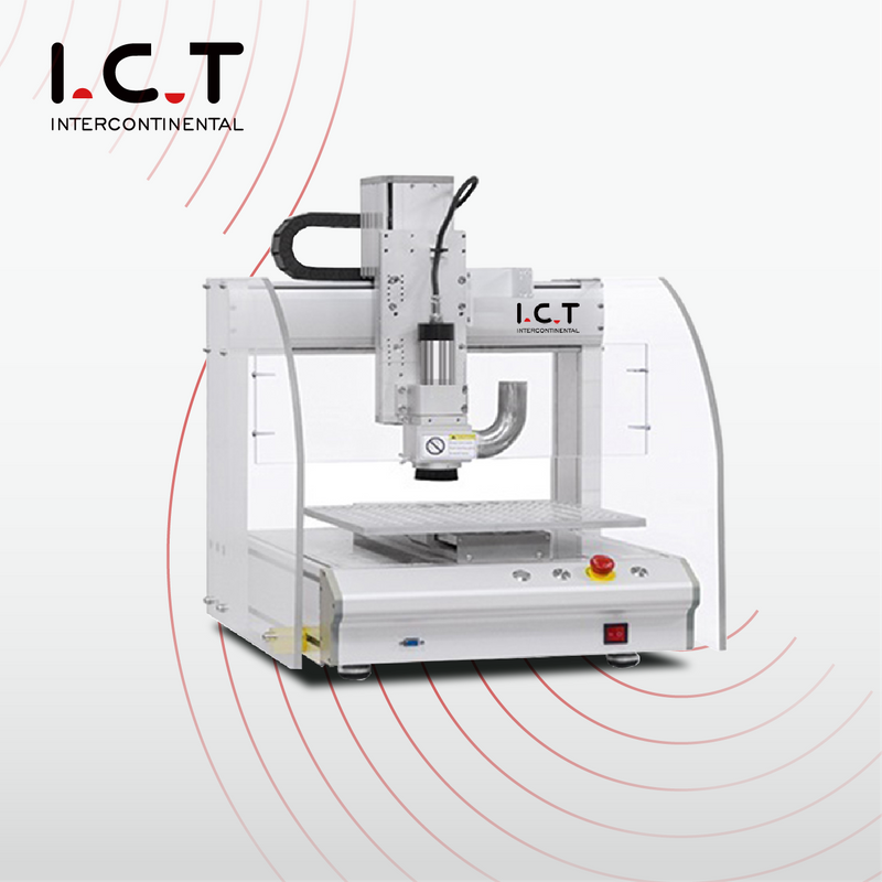 I.C.T-100أ |جهاز توجيه PCBA طراز سطح المكتب 