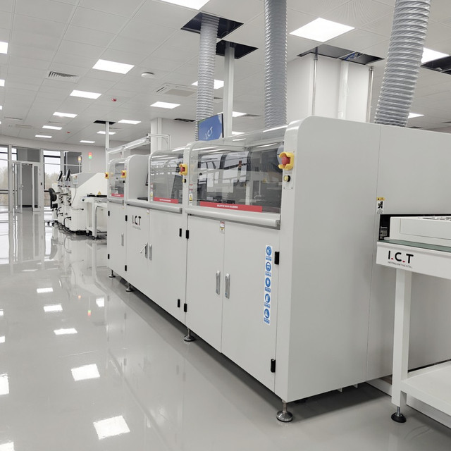 آي سي تي-SS550 | آلة لحام الموجة الانتقائية الكاملة عبر الإنترنت 