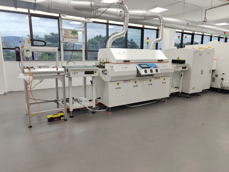 SMT خط مروحة تحكم ثنائي الفينيل متعدد الكلور