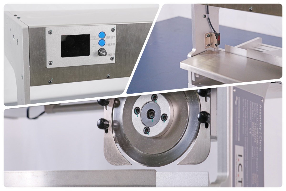 1-3 آلة إزالة الألواح PCB ذات الشفرة المتحركة