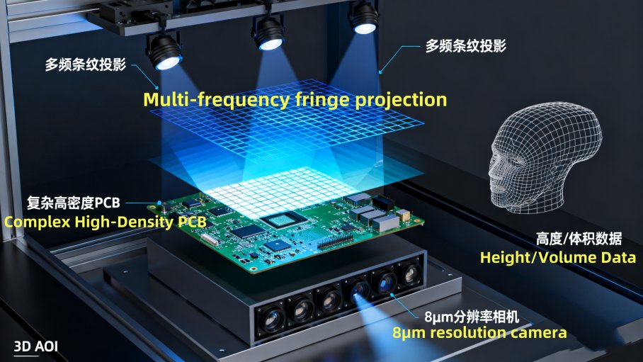 رسم تخطيطي للتصوير الضوئي المنظم ثلاثي الأبعاد