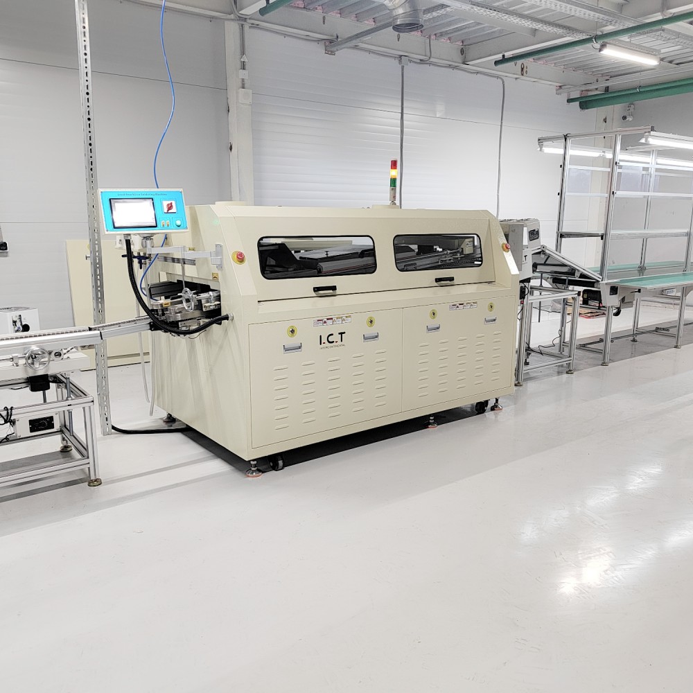 تكنولوجيا المعلومات والاتصالات-W4 | معدات لحام موجة THT مع حلول SMT عالية الاحترافية