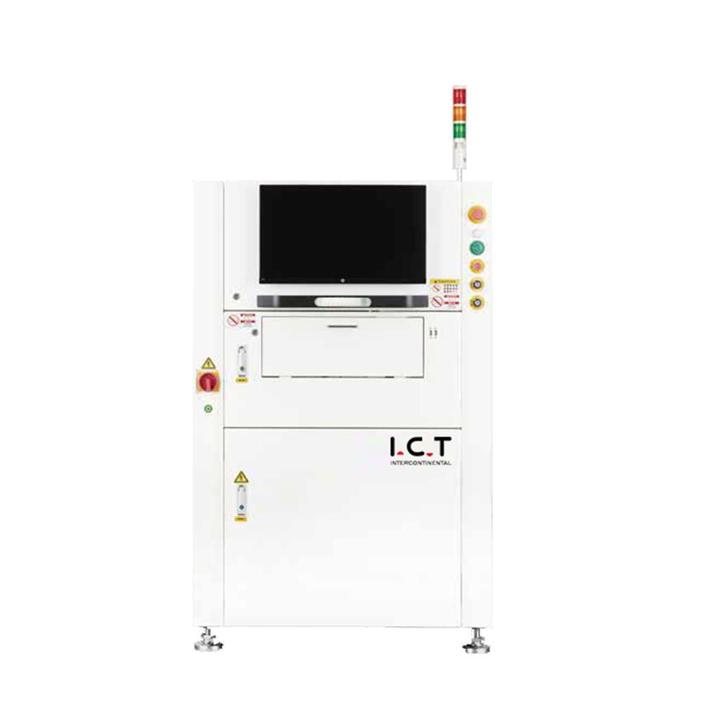 I.C.T-S400D |آلة فحص معجون اللحام SPI ثلاثية الأبعاد في Smt 