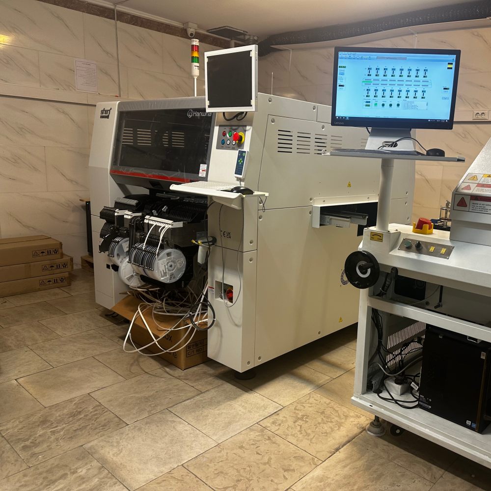 SM485 | آلة تجميع الفوهة الأوتوماتيكية من سامسونج ووضعها SMT Smd