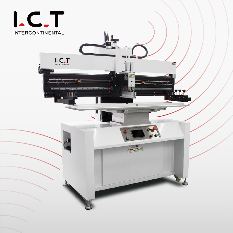 تكنولوجيا المعلومات والاتصالات |SMT شبه التلقائي PCB لحام لصق استنسل الطابعة Sp 400v