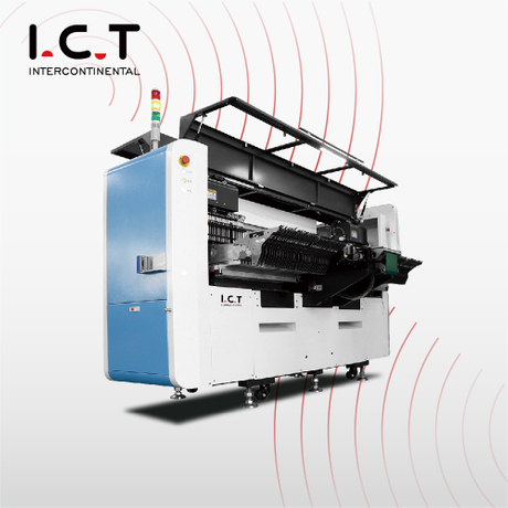 I.C.T-Max50 |التلقائي مصلحة الارصاد الجوية بقيادة عدسة SMT آلة اختيار ومكان 