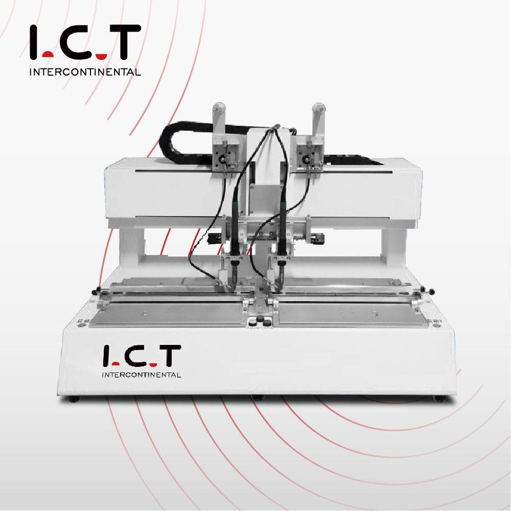 I.C.T-SR250D |آلة لحام روبوتية لسطح المكتب ذات 5 محاور Pcb Smd 