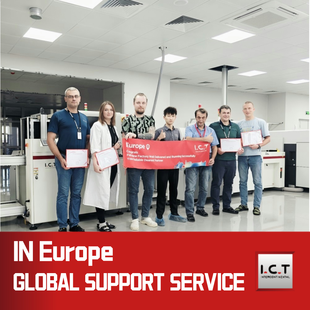 آي سي تي-5151 | طابعة شاشة آلة لصق اللحام PCB SMT أوتوماتيكية بالكامل لـ LED