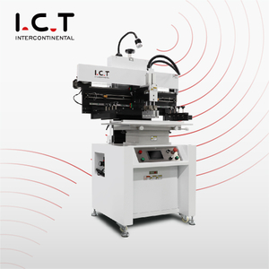 I.C.T-P3 |طابعة ثنائي الفينيل متعدد الكلور ذات ممسحة SMT شبه أوتوماتيكية بدقة عالية