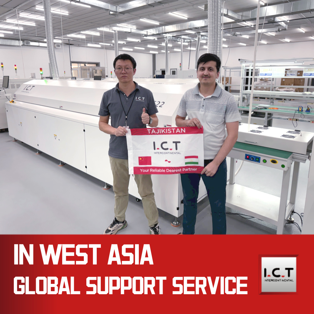 تكنولوجيا المعلومات والاتصالات | آلة فرن إنحسر اللحام SMT فعالة من حيث التكلفة 600 مم