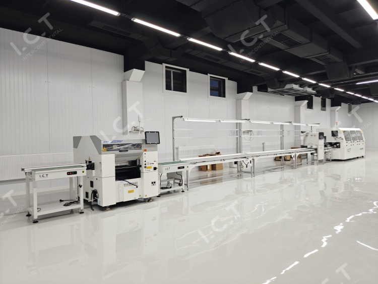 خط إنتاج ICT DIP في أوزبكستان