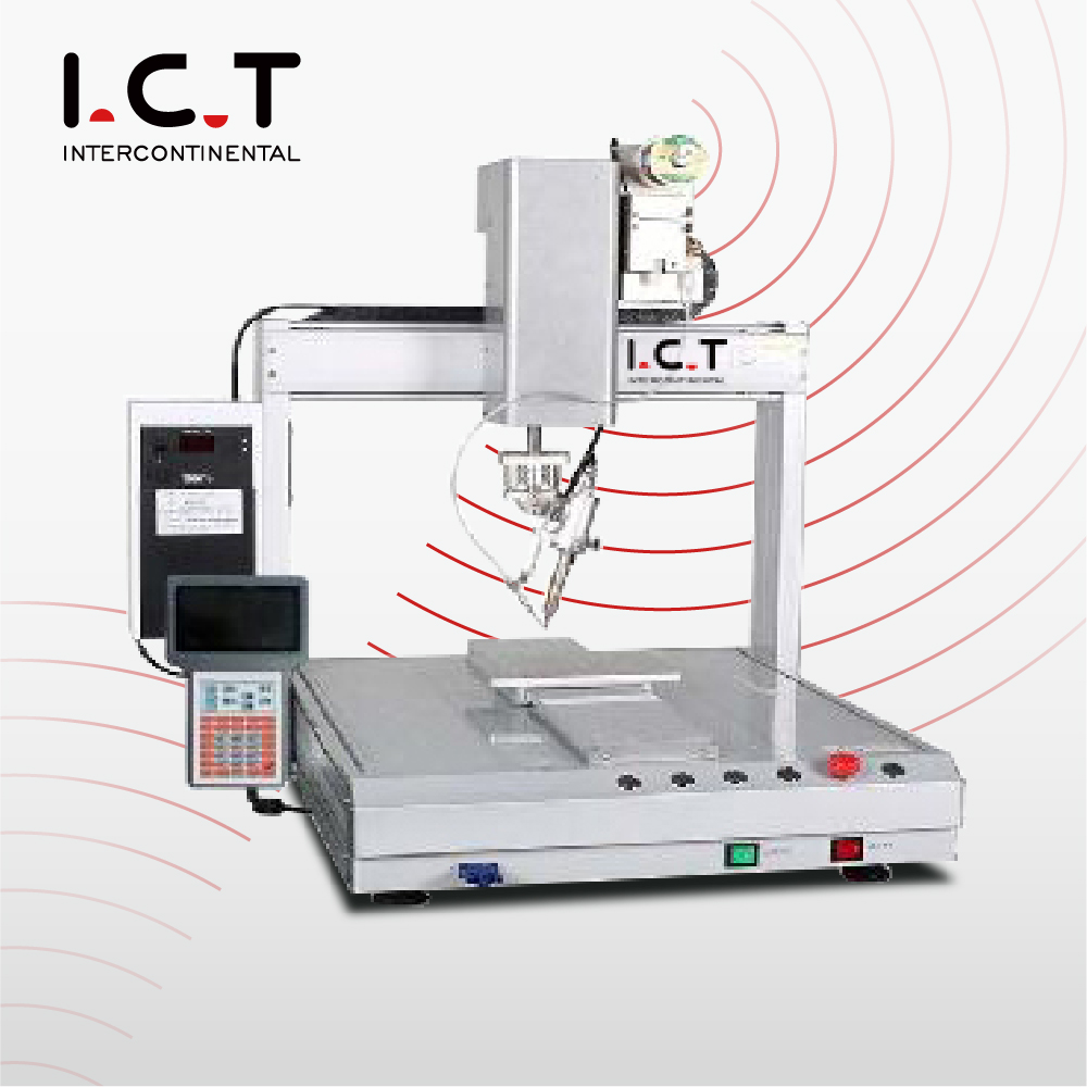 I.C.T-SR250DD |آلة روبوت لحام ثنائي الفينيل متعدد الكلور الأوتوماتيكية الرخيصة