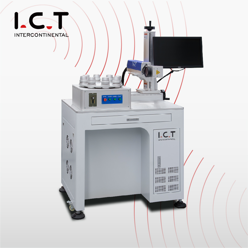 I.C.T-400 |آلة الوسم بالليزر UV CO2 للألياف