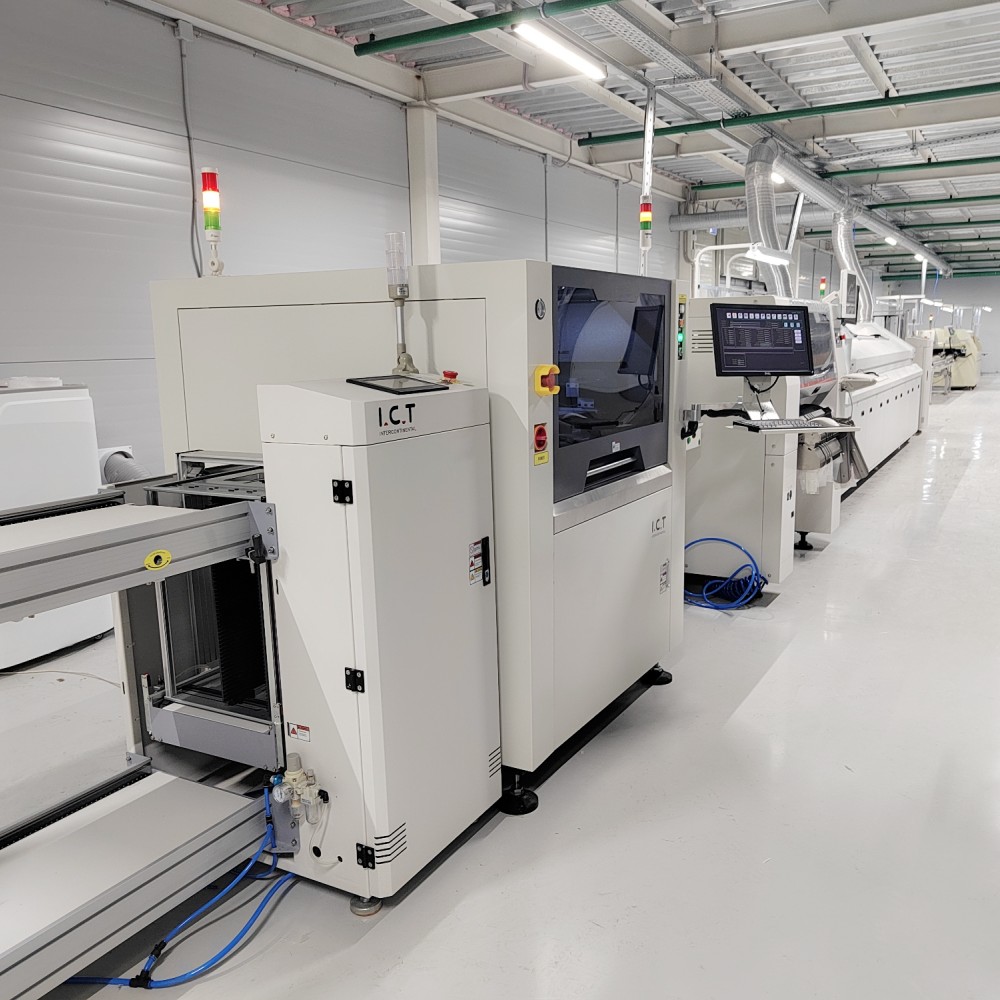 آي سي تي-5151 | طابعة شاشة آلة لصق اللحام PCB SMT أوتوماتيكية بالكامل لـ LED