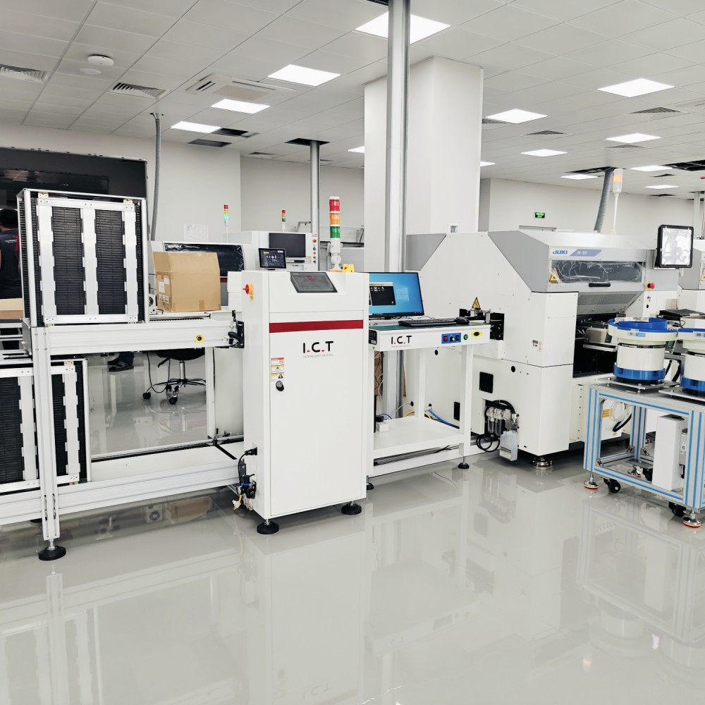 تكنولوجيا المعلومات والاتصالات CS-1500 | ناقل فحص SMT PCB المتطور 