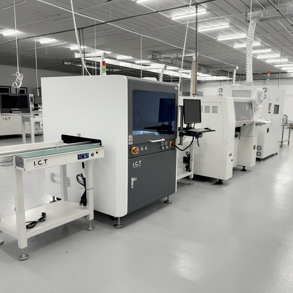 آي سي تي-D1200 | آلة توزيع الطائرات النفاثة عبر الإنترنت لخط SMT