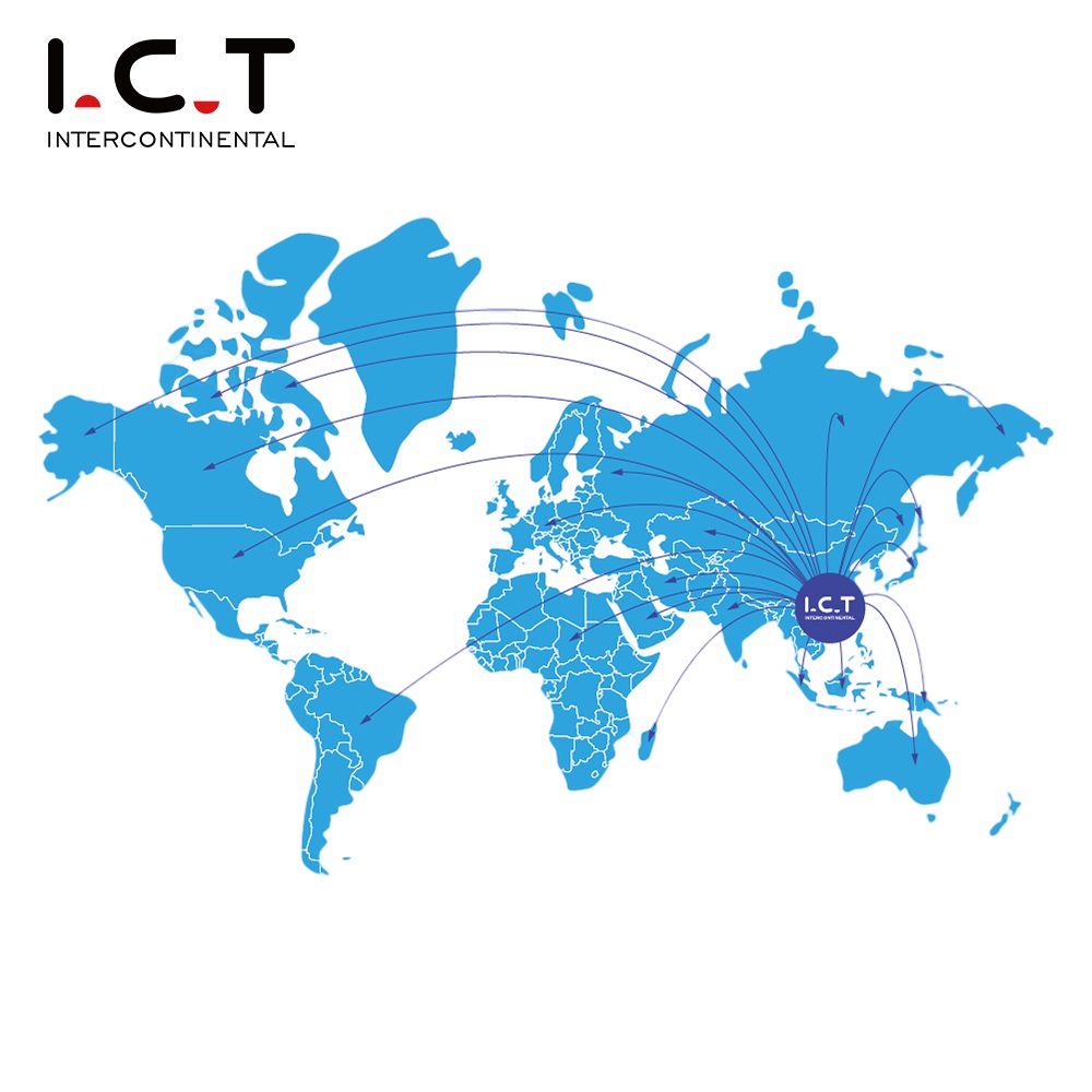 I.C.T AI-5146 |SMT إنتاج خط الاختبار البصري ثنائي الفينيل متعدد الكلور على الإنترنت آلة فحص Aoi