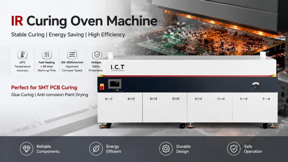 IR Curing Oven IR علاج الفرن