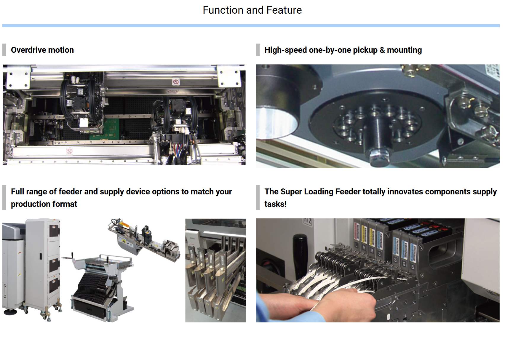 مجموعة تركيب PCB عالية السرعة من سلسلة Yamaha S