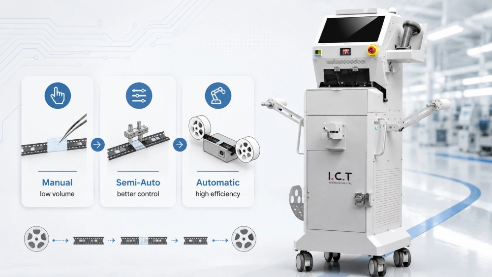 الأنواع الرئيسية لحلول SMT Splicing Solutions.webp
