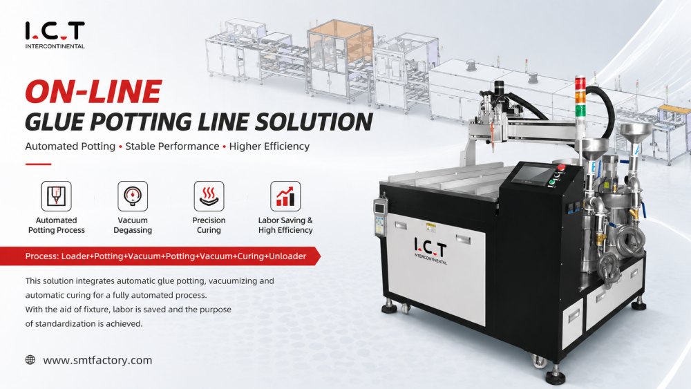 Glue Potting Line Solution حل خط بوتينغ الغراء