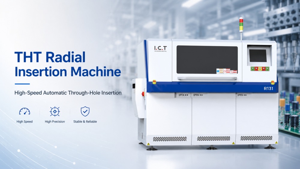 THT Radial Insertion Machine آلة الإدراج الشعاعي